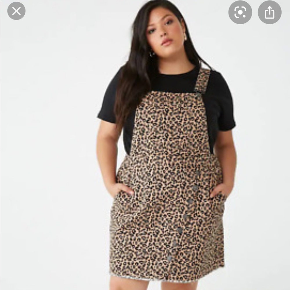 Forever 21 Plus Leopard Jumper~NWT~